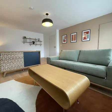 Διαμέρισμα Grand Studio Joli Coeur - Calme Cosy Lumineux + Parking Νανσύ