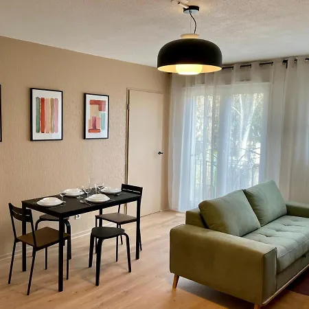Διαμέρισμα Grand Studio Joli Coeur - Calme Cosy Lumineux + Parking *